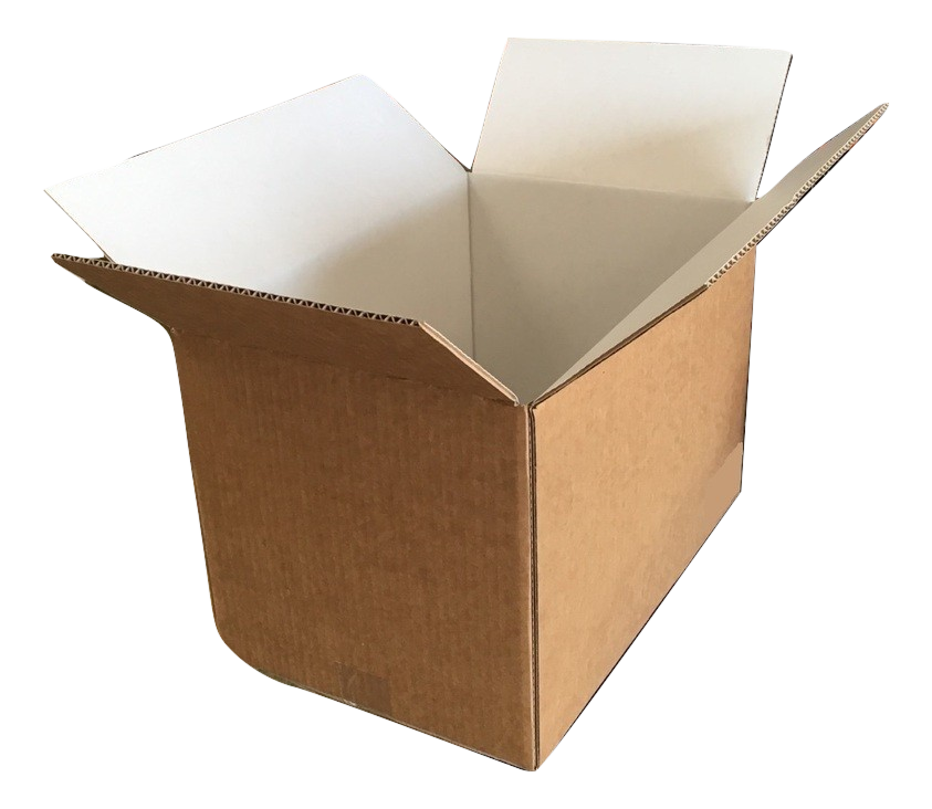 White Interior Kraft Box Example