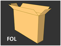 Full Overlap Slotted Container