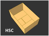 Half Slotted Container